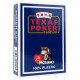 Профессиональные пластиковые карты Modiano Texas Poker, blue