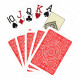 Профессиональные пластиковые карты Modiano Texas Poker, Red