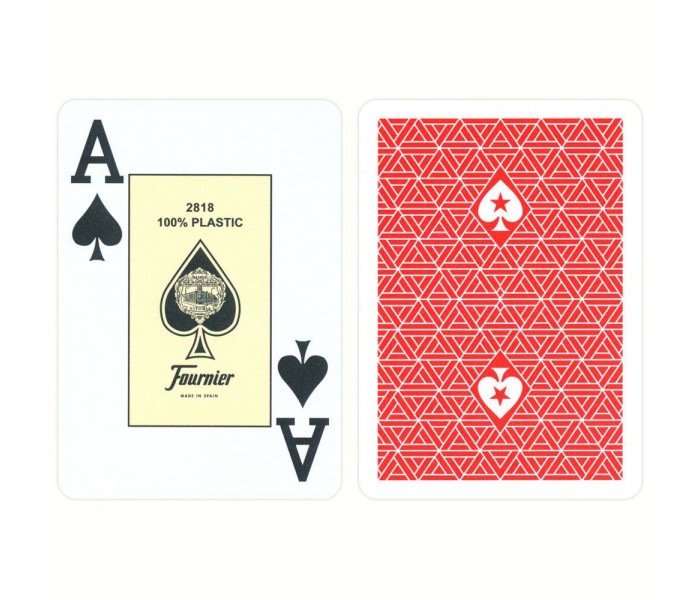 Пластиковые карты Fournier European Poker Tour (EPT) red, 1040724-red