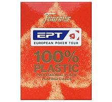 Фото Пластиковые карты Fournier European Poker Tour (EPT) red, 1040724-red