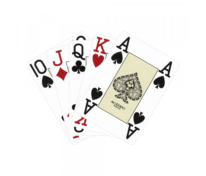 Пластиковые карты Modiano 4 Jumbo Index, violet