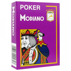 Пластиковые карты Modiano 4 Jumbo Index, violet