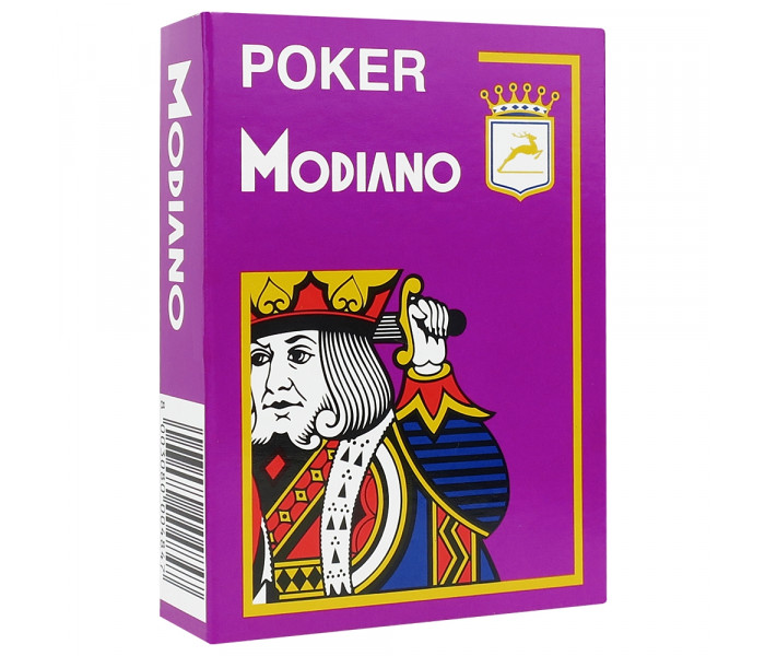 Пластиковые карты Modiano 4 Jumbo Index, violet