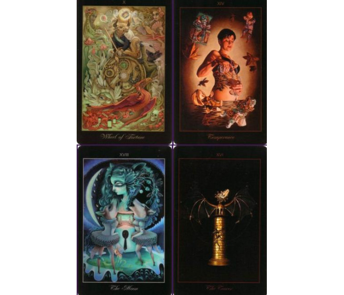 Lowbrow Tarot - Невибагливе Таро (Таро "Без Претензій"). Schiffer Publishing