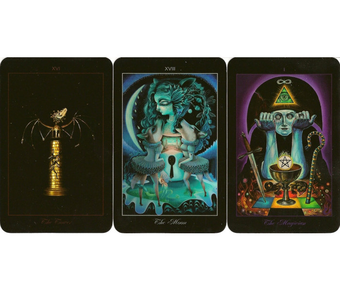 Lowbrow Tarot - Невибагливе Таро (Таро "Без Претензій"). Schiffer Publishing
