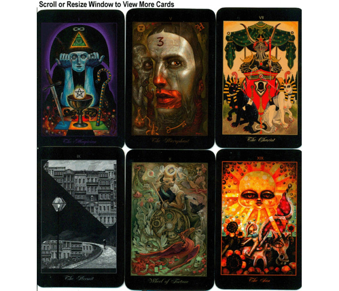 Lowbrow Tarot - Невибагливе Таро (Таро "Без Претензій"). Schiffer Publishing
