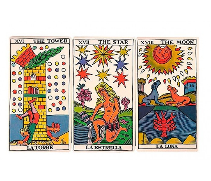Таро Звезды (Испанское Таро) - Tarot La Estrella (Spanish Tarot). Fournier (F21814)