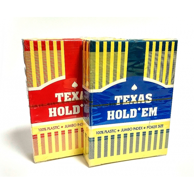 Фото Пластиковые карты Texas Holdem Jumbo Index