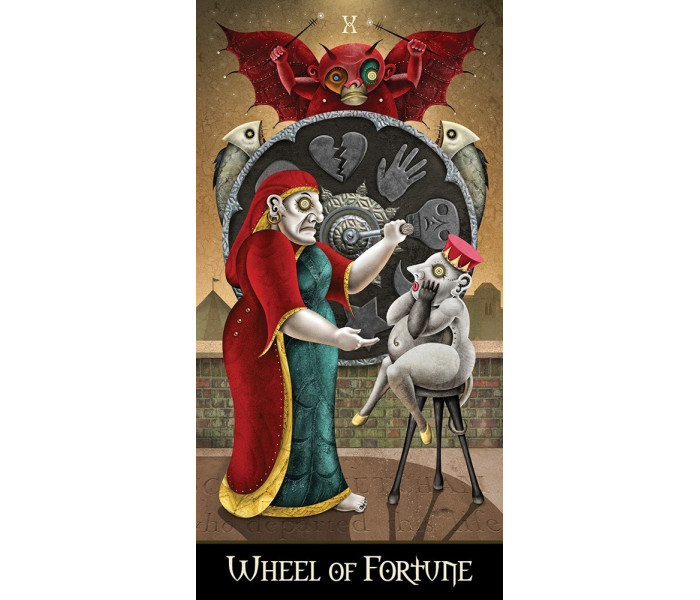 Deviant Moon Tarot - Таро Безумной Луны (безрамочное). U.S. Games Systems