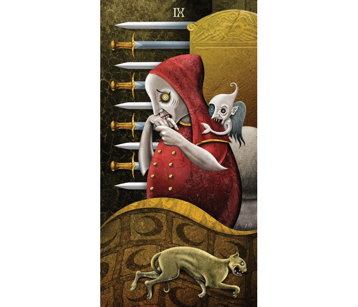 Deviant Moon Tarot - Таро Безумной Луны (безрамочное). U.S. Games Systems