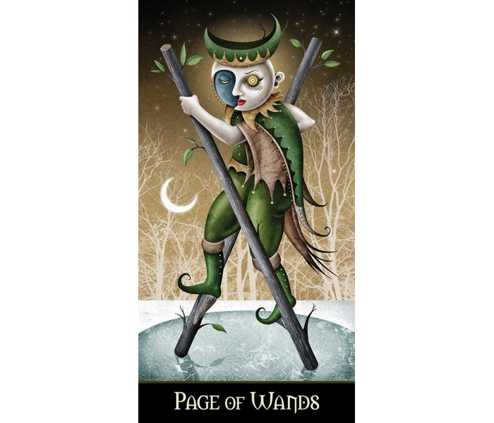 Deviant Moon Tarot - Таро Безумной Луны (безрамочное). U.S. Games Systems