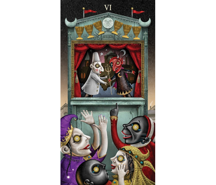 Deviant Moon Tarot - Таро Безумной Луны (безрамочное). U.S. Games Systems