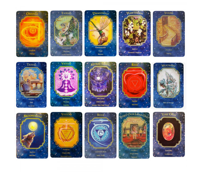 Карти Angel Dreams Oracle Cards. Doreen Virtue - Віщі сни ангелів. Дорін Вірче