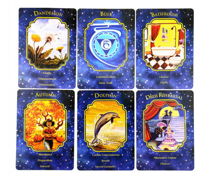 Карти Angel Dreams Oracle Cards. Doreen Virtue - Віщі сни ангелів. Дорін Вірче