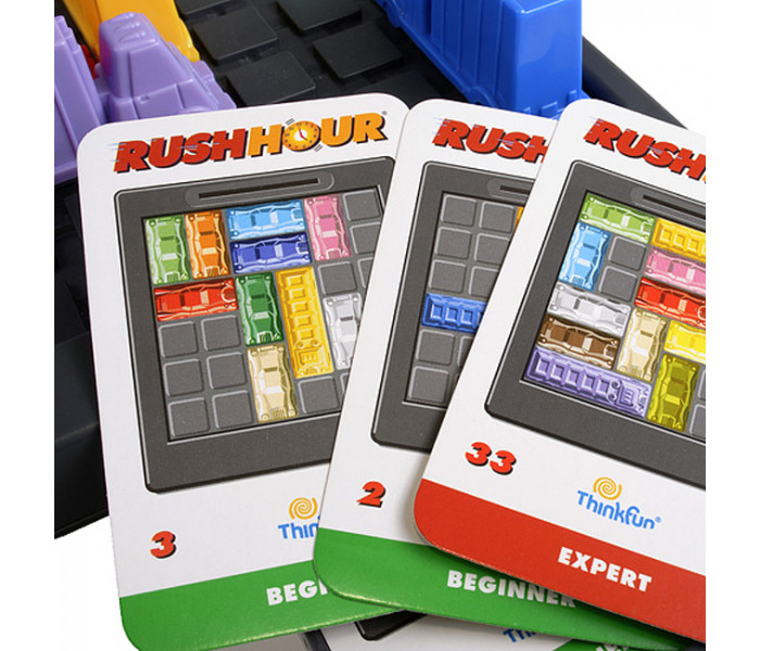 Час пик - игра-головоломка, ThinkFun Rush Hour (76336)