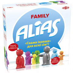 Настільна гра Family ALIAS. Сімейний Аліас (укр. мовою). Tactic (54336)