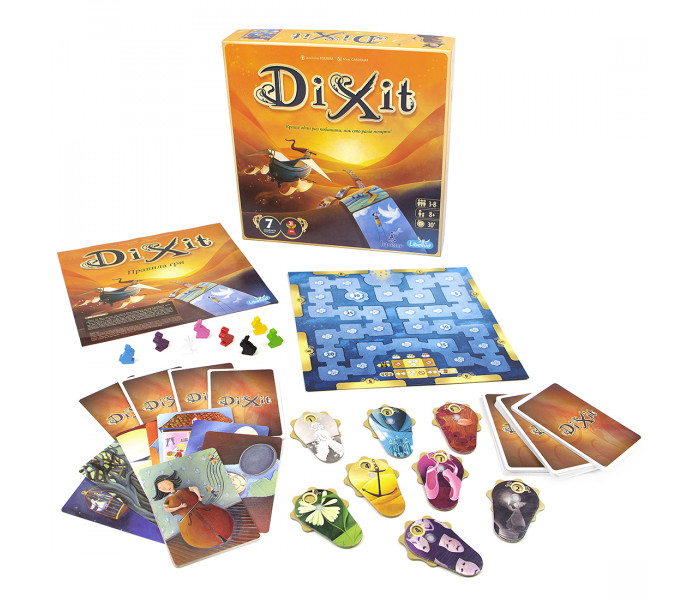 Настольная игра Диксит (Dixit) УКР. Libellud (LIBDIX01UA) (3558380083429)