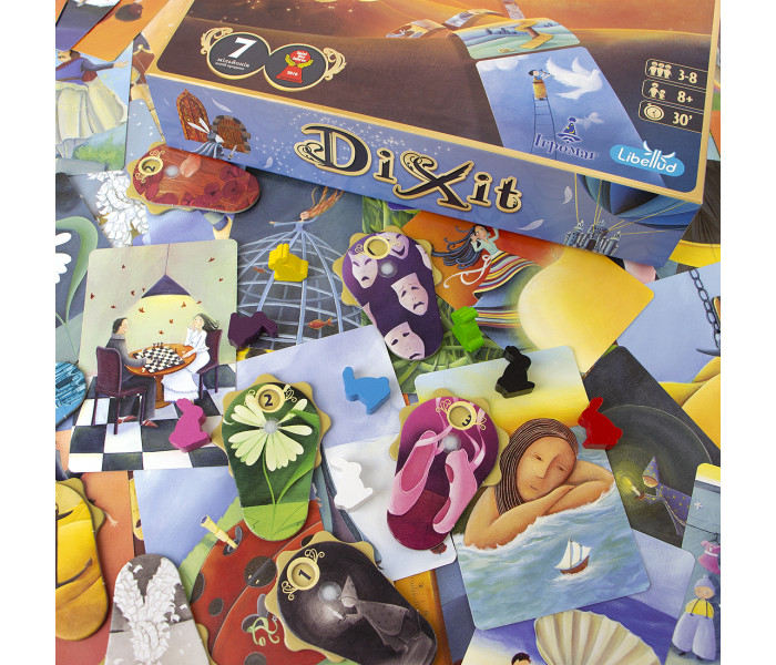 Настольная игра Диксит (Dixit) УКР. Libellud (LIBDIX01UA) (3558380083429)