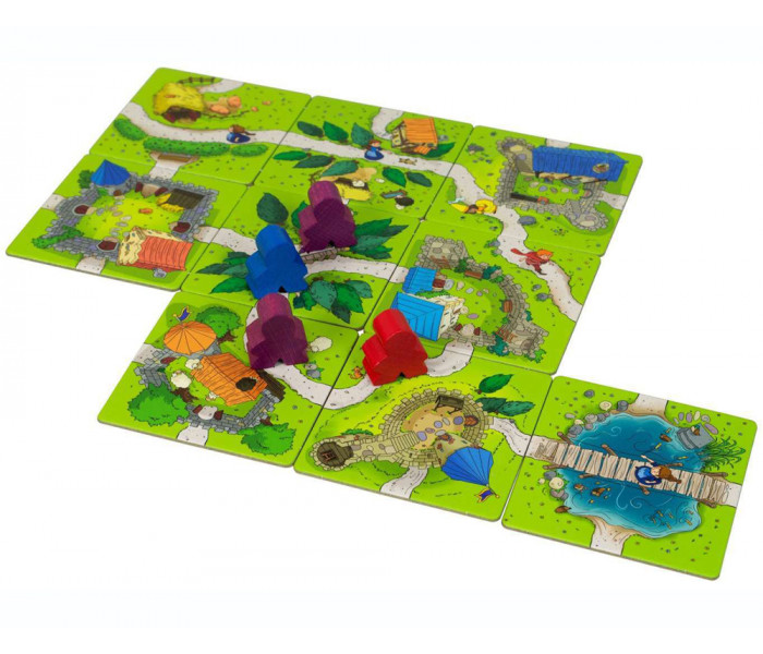 Настольная игра Каркассон для детей (УКР). Feelindigo (FI22046)