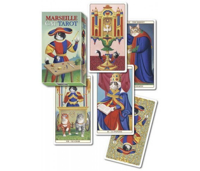 Marseille Cat Tarot - Таро Марсельских Кошек. Lo Scarabeo