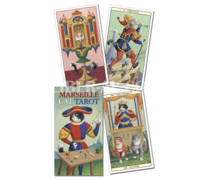 Marseille Cat Tarot - Таро Марсельских Кошек. Lo Scarabeo