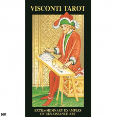 Таро Висконти с золотым тиснением — Visconti Tarot. Lo Scarabeo
