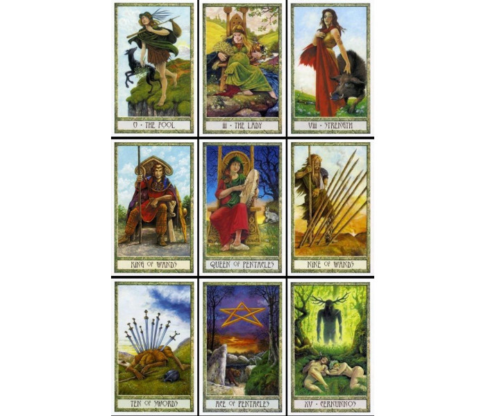 Набір Таро ремесла друїдів (Друїдкрафт) - Druid Craft Tarot KIT. St. Martin›s Press