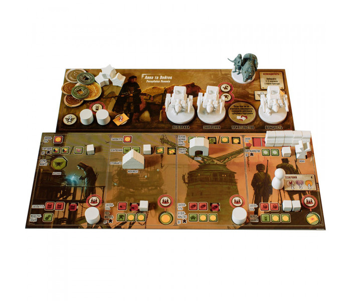 Настільна гра Коса (Scythe, Серп укр). Geekach Games (GKCH005)