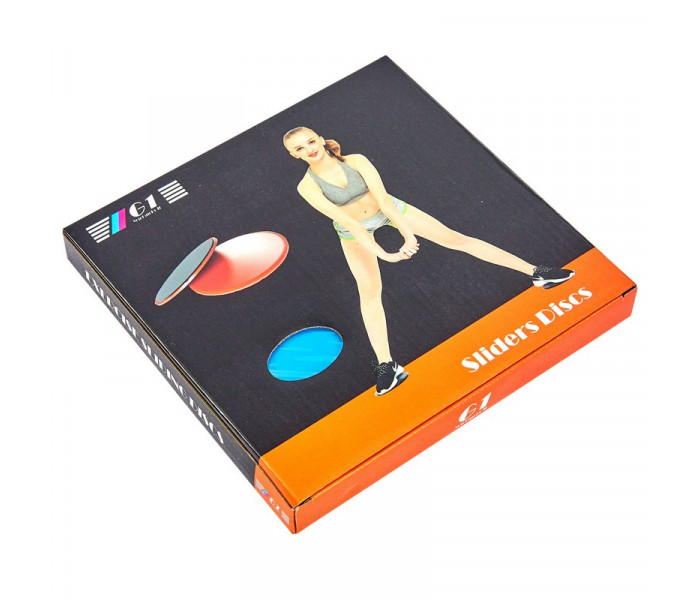 Диски для скольжения (слайдеры) SLIDE DISCS FI-0455 (ABS пластик, EVA, d-17,5см, цвет в ассорт)