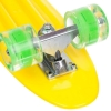 Фото 4 - Пенні борд (Penny board) зі колесами, що світяться Light Fish SK-881-1 (колесо-PU, дека 56х15см, жовтий)