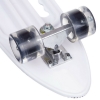 Фото 4 - Скейтборд круїзер пластиковий з колесами, що світяться Light Fish SK-885-2 (PU світить, р-р 60x17см, чорний-білий)