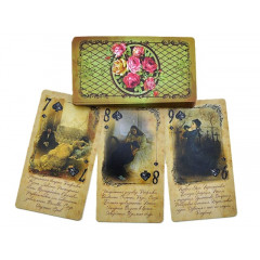 Игральные карты для предсказаний Красные и черные бриллианты. MyTarot