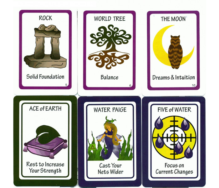 Elemental Tarot for Kids by Rayne Storm - Таро елементалей для дітей. Schiffer Publishing