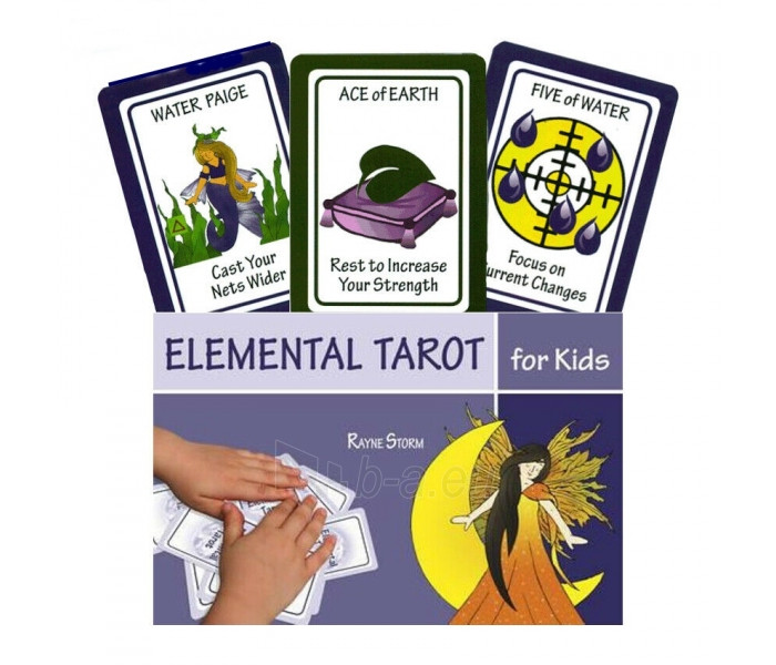 Elemental Tarot for Kids by Rayne Storm - Таро елементалей для дітей. Schiffer Publishing