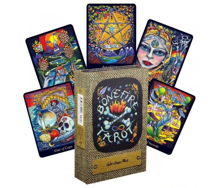 Bonefire Tarot - Таро Вогняних Кісток. Schiffer Publishing