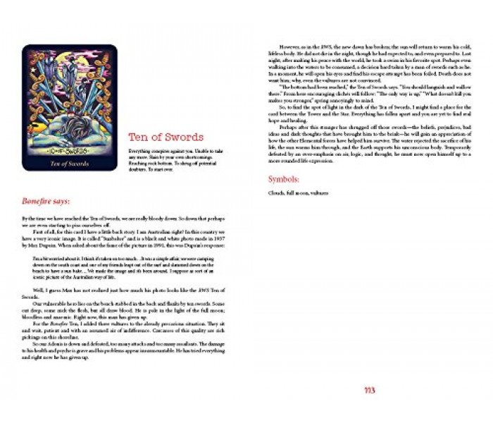 Bonefire Tarot - Таро Вогняних Кісток. Schiffer Publishing