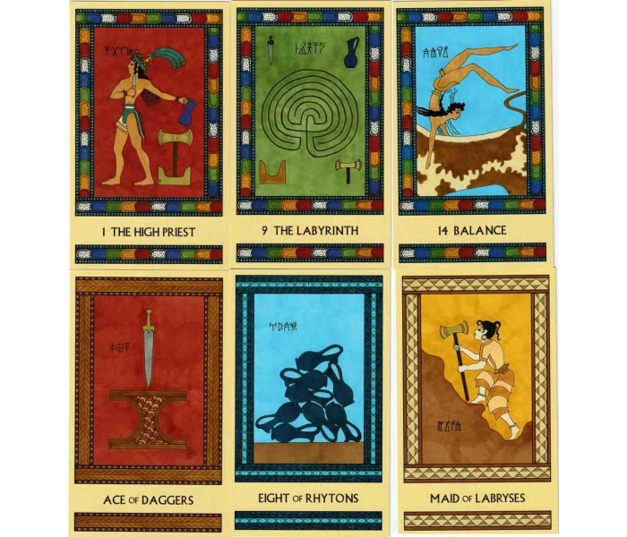 Minoan Tarot - Мінойське Таро. Schiffer Publishing