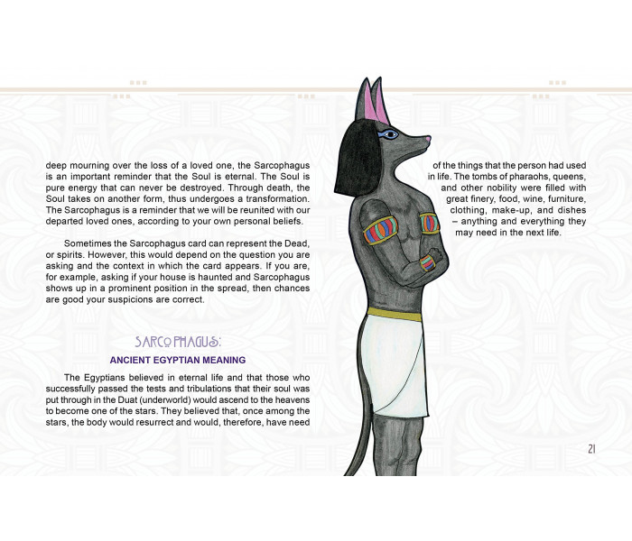 Egyptian Lenormand - Єгипетська Ленорман. Schiffer Publishing