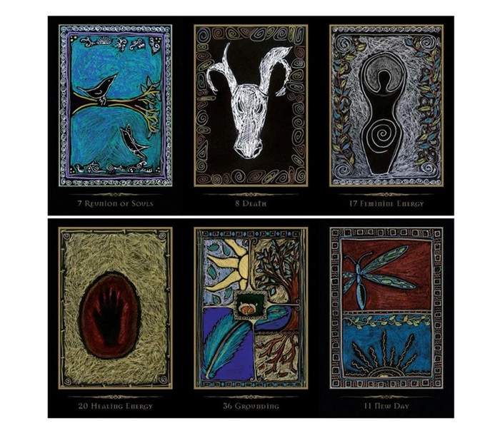 Шаманський зцілющий оракул - Shamanic Healing Oracle Cards. China