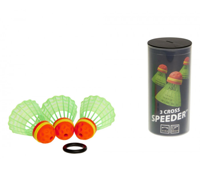 Волани для спідмінтону CROSS Speeder 3-pack. Speedminton (400222)