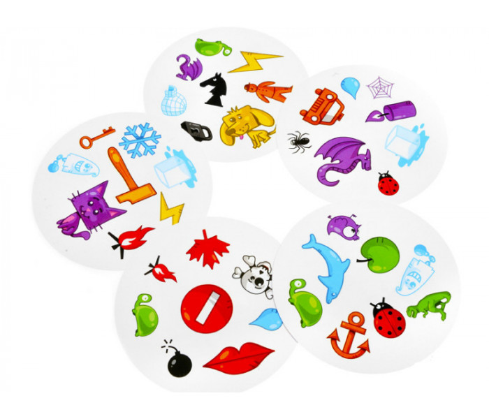 Настольная игра Доббль. Dobble. Spot It!. Asmodee, (DOBB01UA) (3558380016502)
