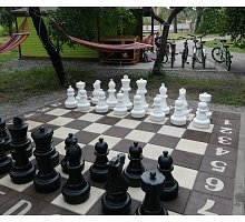 Фото Велике шахове поле (плитка) 3,3 х 3,3 м