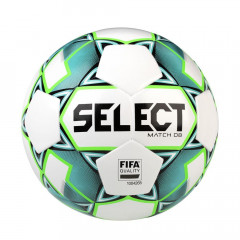 Мяч футбольный №5 SELECT Match DB (FIFA Quality) бело-зеленый (367532)