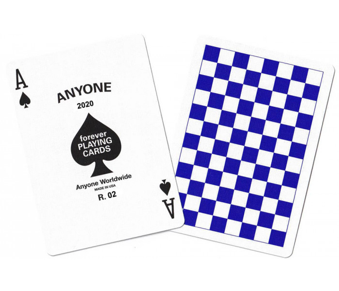 Карти Forever Blue Checkerboards R2 від Anyone