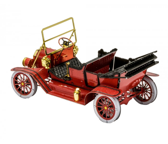 Металлическая сборная 3D модель 1908 Ford Model T (Red), Metal Earth (MMS051C)