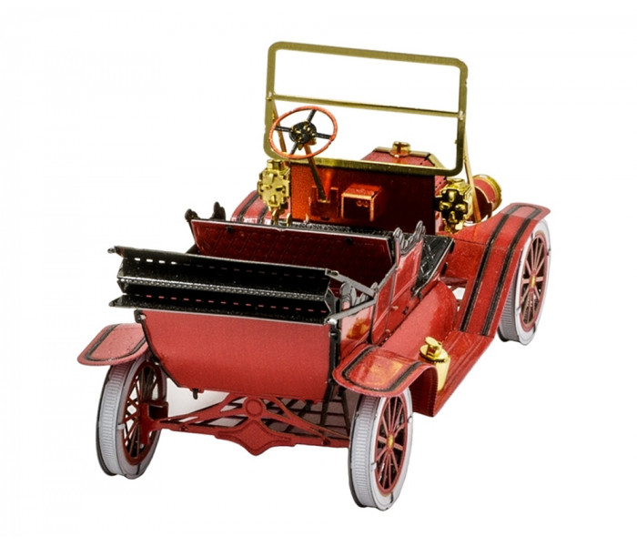 Металлическая сборная 3D модель 1908 Ford Model T (Red), Metal Earth (MMS051C)