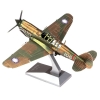 Фото 3 - Збірна металева 3D модель P-40 Warhawk, Metal Earth (MMS213)
