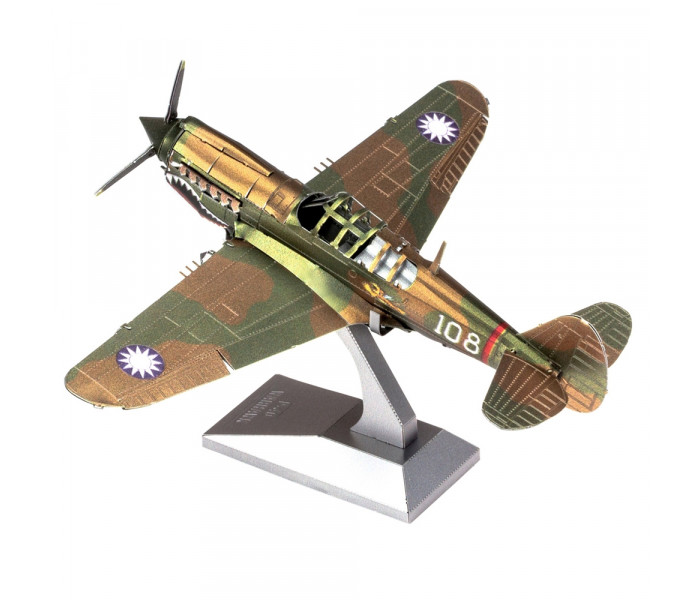 Металлическая сборная 3D модель P-40 Warhawk, Metal Earth (MMS213)