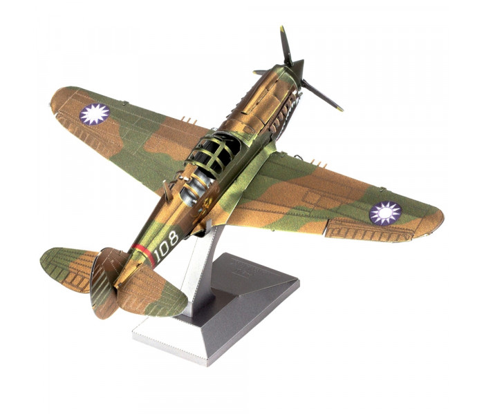 Металлическая сборная 3D модель P-40 Warhawk, Metal Earth (MMS213)