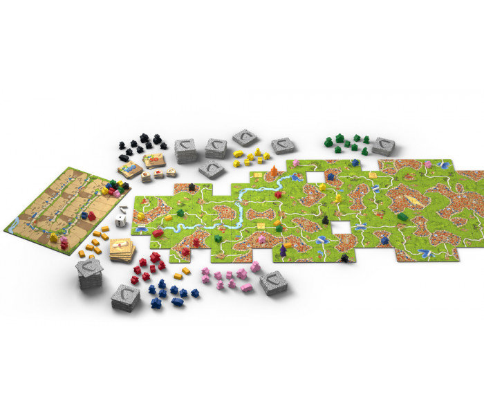 Настільна гра Каркасон: Велике зібрання (Carcassonne Big Box 3.0). Feelindigo (FI24060)